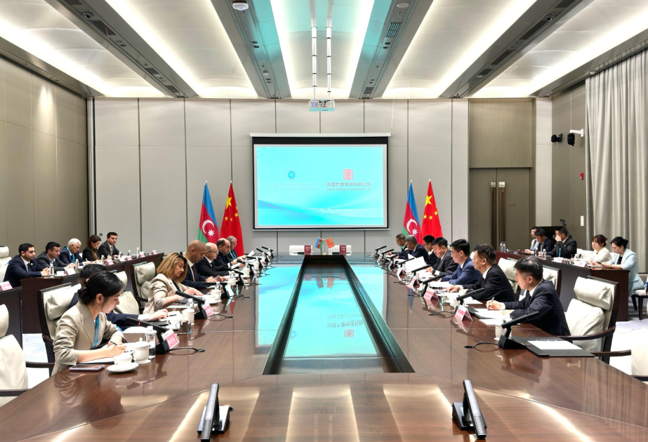 Çinin “Datang” şirkəti ilə “yaşıl enerji” dəhlizinin inkişafı üzrə əməkdaşlığa dair Anlaşma Memorandumu imzalanıb