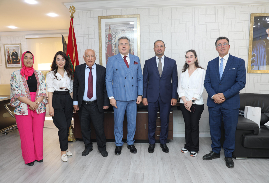 وفد من الجامعات الأذربيجانية يزور جامعة ابن طفيل المغربية من أجل تفعيل برنامج التعاون المشترك