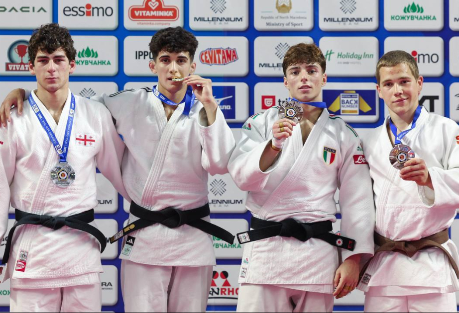 Avropa çempionatı: Azərbaycan cüdoçuları ilk gündə 6 medal qazanıblar