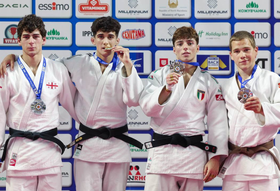 Championnats d'Europe : des judokas azerbaïdjanais remportent 6 médailles à Skopje