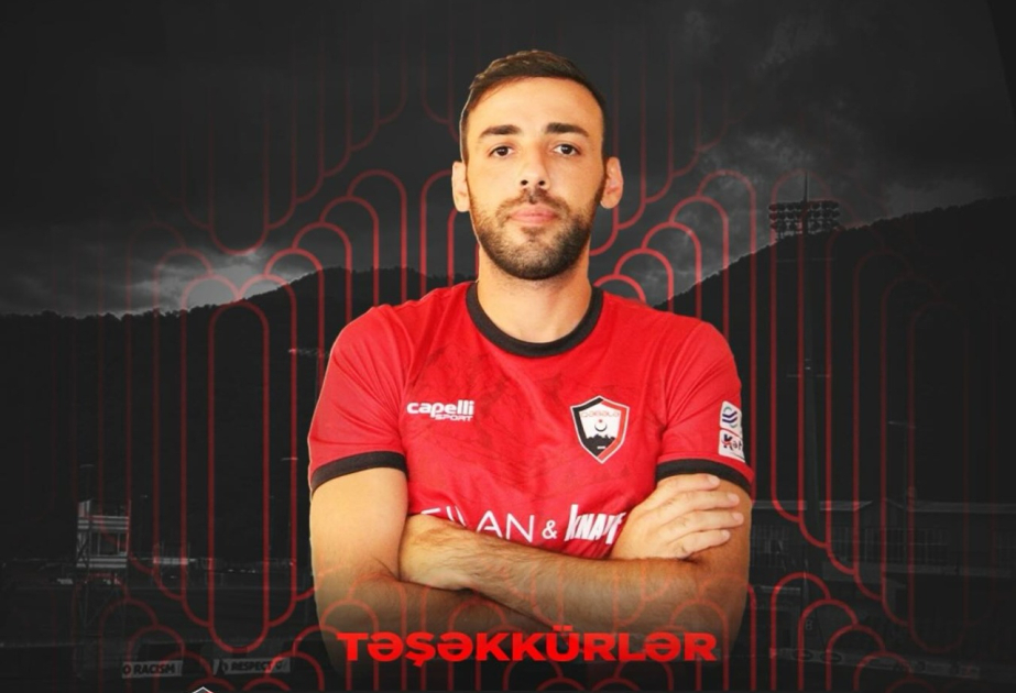 "Qəbələ" Azərbaycan millisinin sabiq futbolçusu ilə yollarını ayırıb