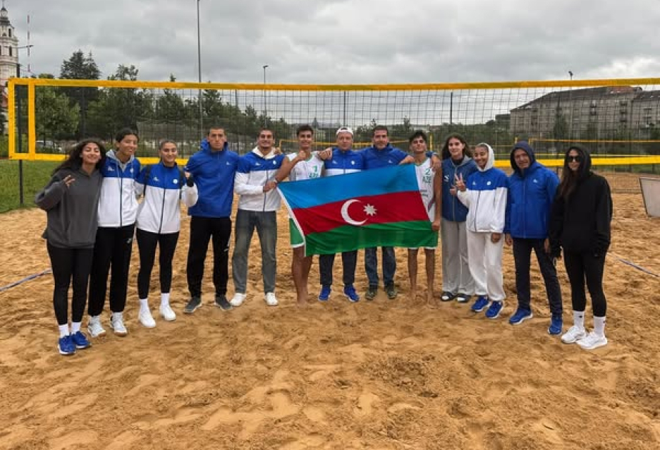 Azərbaycanın çimərlik voleybolu üzrə yığmaları Ermənistan və Gürcüstanı məğlub edib