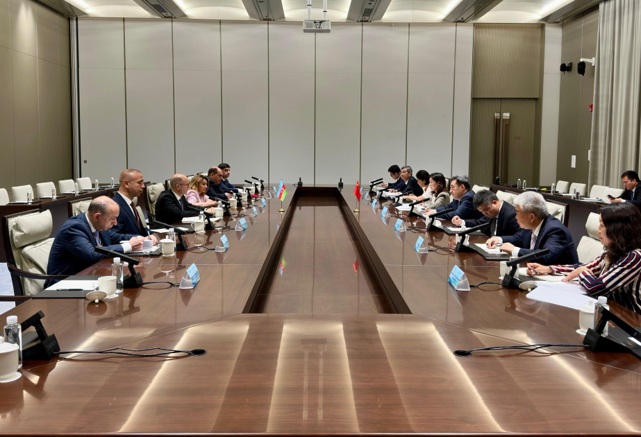 Azerbaijani Energy Minister meets with head of China’s National Energy Administration