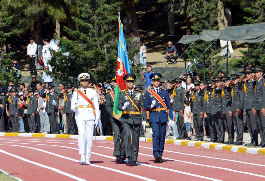 Graduation ceremony held at Heydar Aliyev Military Institute