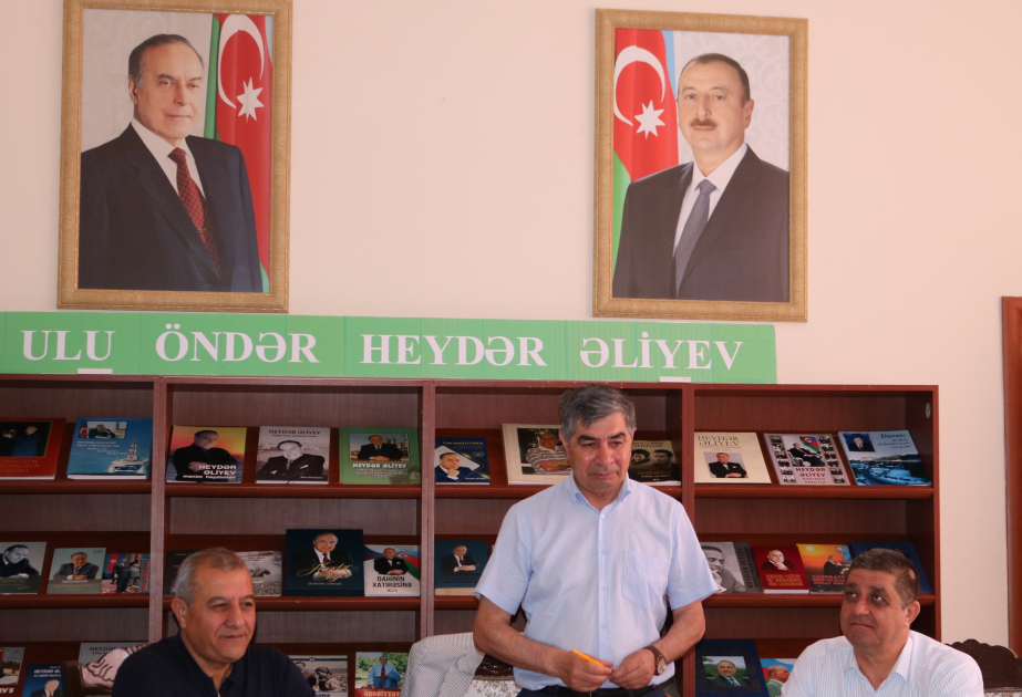 Kitabxanada “Veteranlar ideoloji təhlükəsizliyin keşiyində” adlı tədbir təşkil edilib