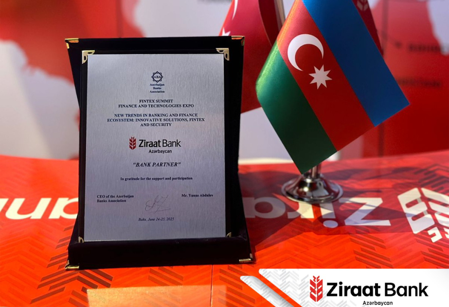 ®  “Ziraat Bank Azərbaycan” “Fintex Summit Baku 2025” - maliyyə və texnologiyalar sərgisində təltif olunub