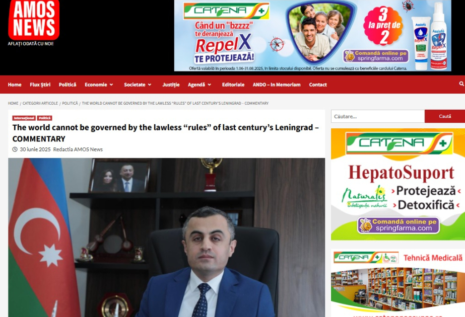 Rumıniya mətbuatı: Rusiya köhnə siyasətindən əl çəkməlidir