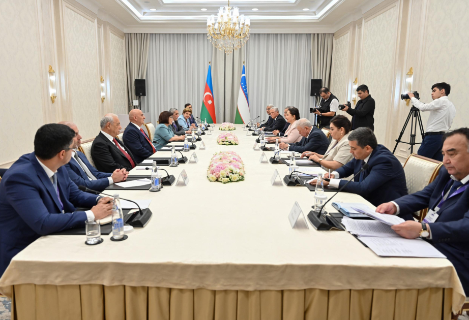 Azerbaijan’s Speaker meets with Uzbek counterpart