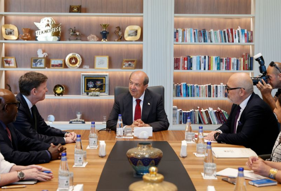 El Líder de la República Turca del Norte de Chipre agradeció al Presidente de Azerbaiyán por su invitación a Khankendi