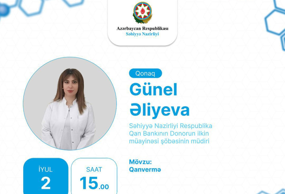 Azərbaycanın 30 şəhər və rayonunda qanvermə aksiyaları təşkil olunacaq