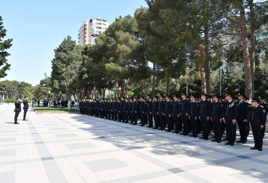 Abşeron rayonunda polis işçilərinin peşə bayramı qeyd edilib