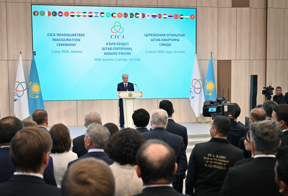 Президент Казахстана выразил признательность Азербайджану за высокий уровень председательства в СВМДА