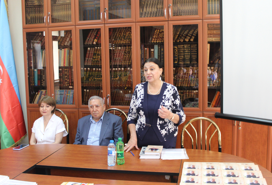 Şərqşünaslıq İnstitutunda professor Vilayət Cəfərovun 85 illiyi qeyd edilib