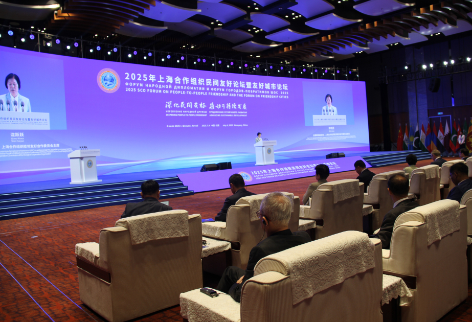 Azerbaijani delegation attends SCO Forum on People-to-People Friendship