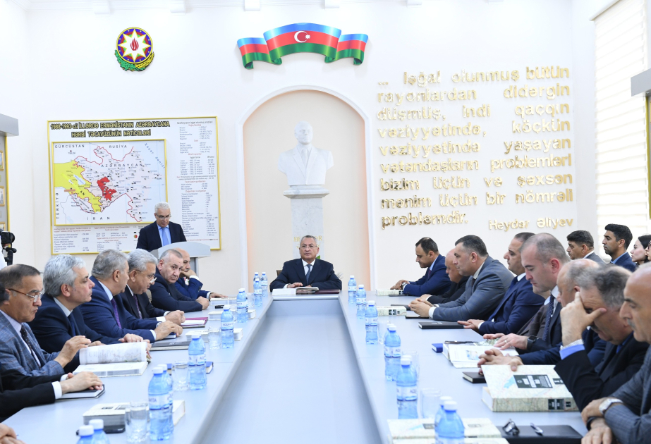 Dövlət Komitəsində Qərbi Azərbaycanla bağlı kitabın təqdimatı olub