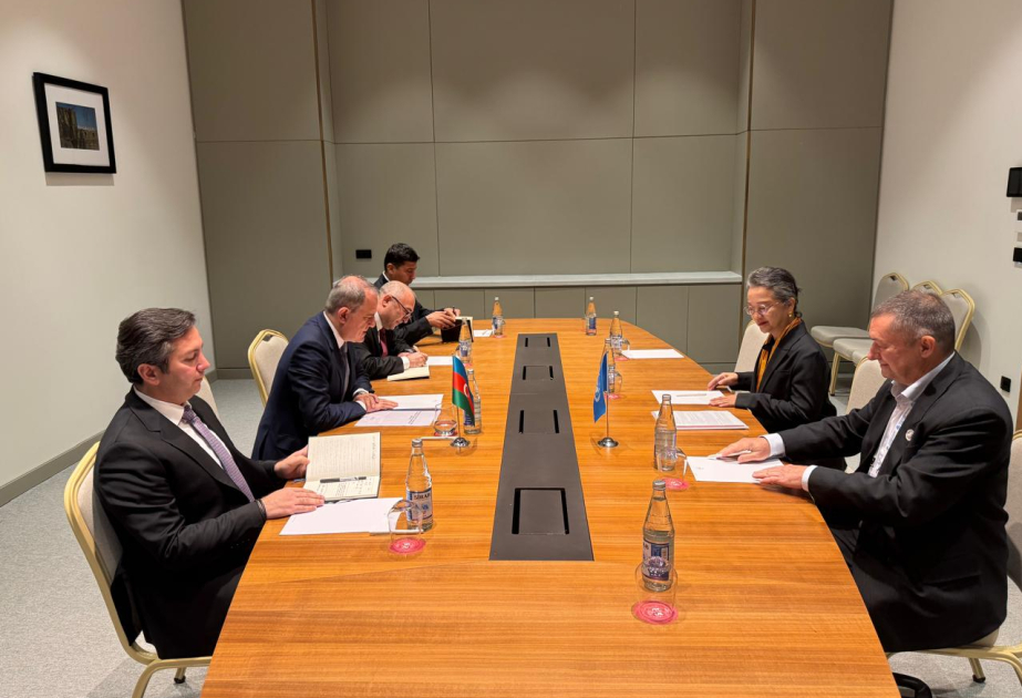 Khankendi : Rencontre du chef de la diplomatie azerbaïdjanaise avec la Secrétaire exécutive de la CESAP