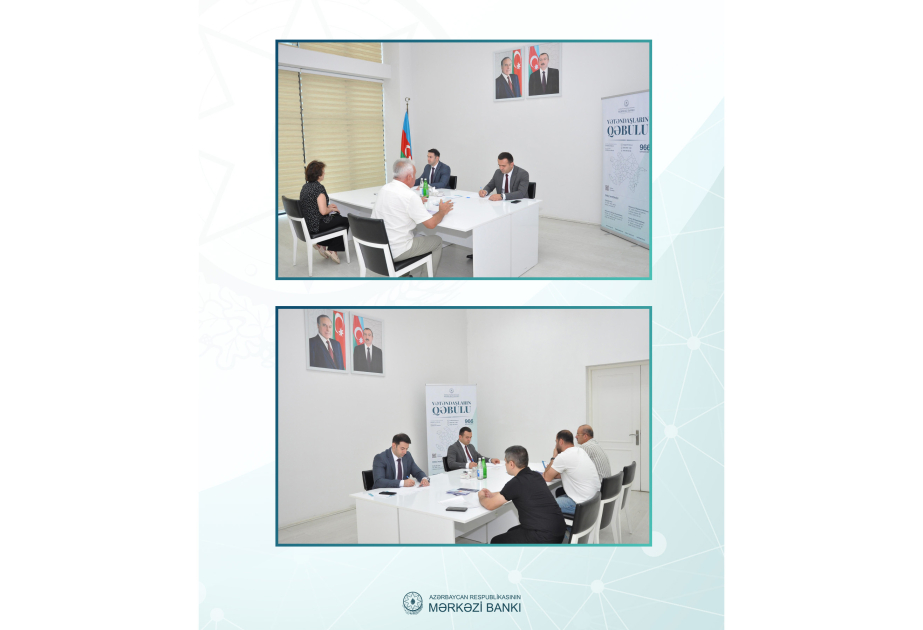 Mərkəzi Bank Mingəçevirdə səyyar görüş keçirib
