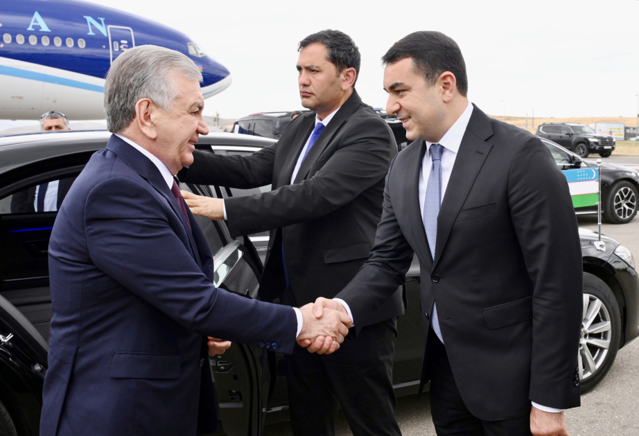 Le président ouzbek Chavkat Mirzioïev termine sa visite en Azerbaïdjan