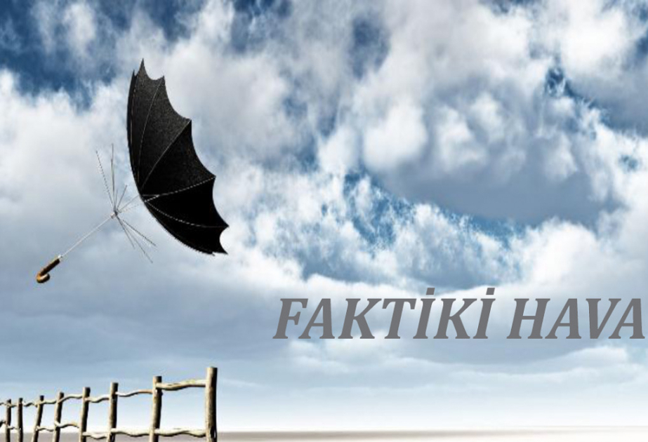 Bakıda küləyin sürəti saniyədə 23 metrə çatır – FAKTİKİ HAVA