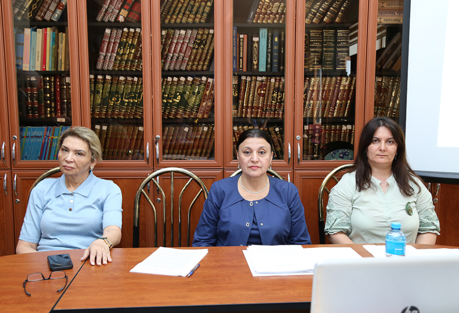 AMEA-nın İctimai Elmlər Bölməsində süni intellektə dair məruzə dinlənilib
