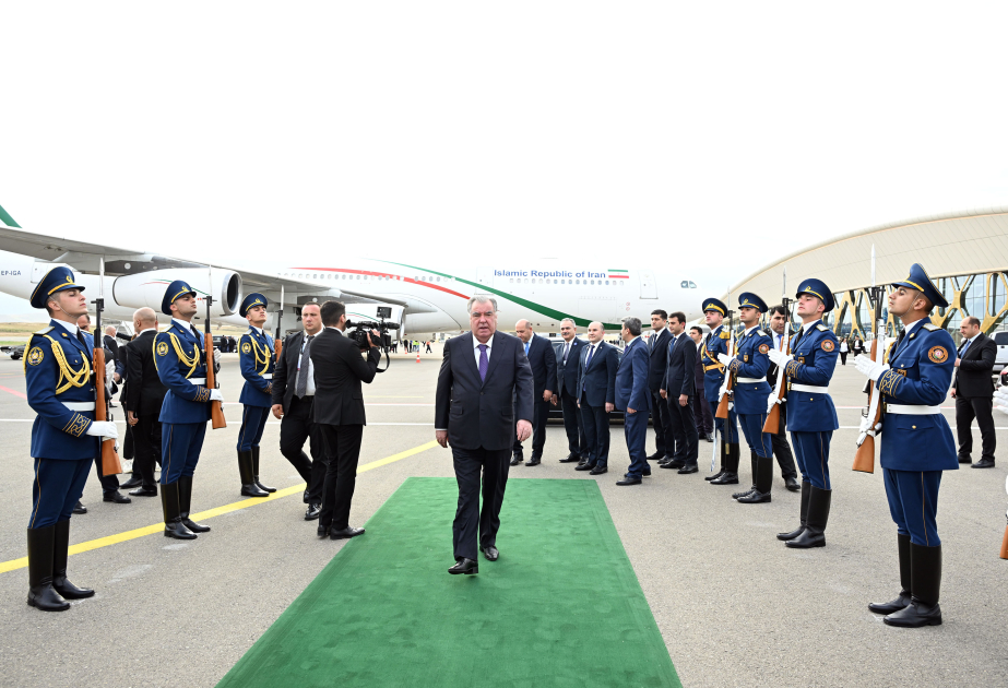 Le président tadjik Emomali Rahmon a conclu sa visite en Azerbaïdjan