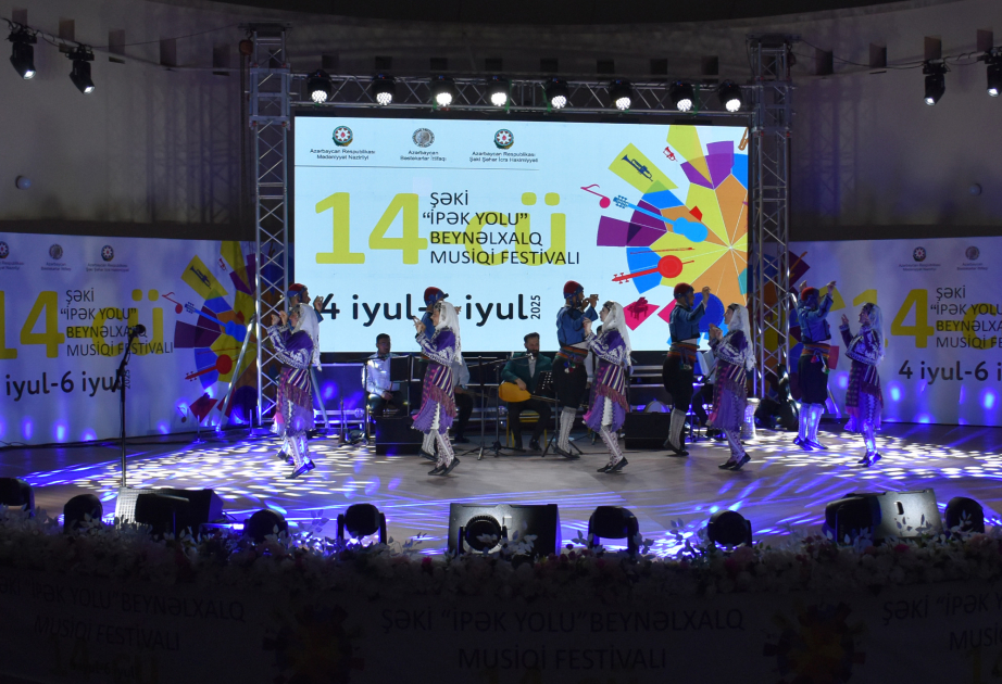Şəki “İpək yolu” XIV Beynəlxalq Musiqi Festivalının təntənəli açılış mərasimi olub