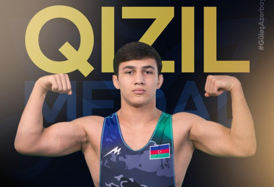 Azerbaijani wrestler crowned European champion