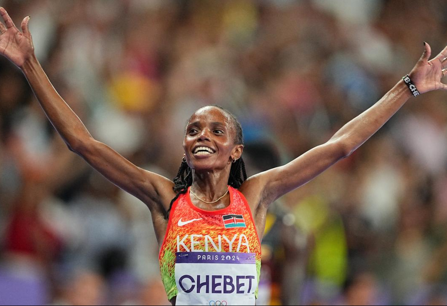 Leichtathletik: Kenianerin Chebet läuft als erste Frau der Welt 5.000 Meter unter 14 Minuten
