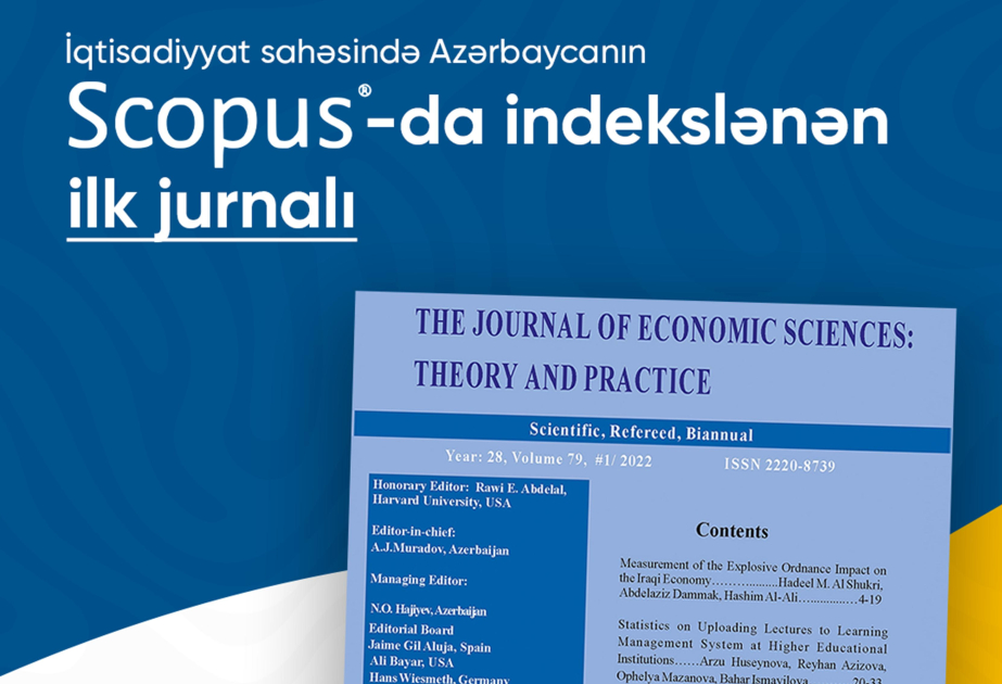 Landmark achievement in economic science: UNEC journal indexed in SCOPUS