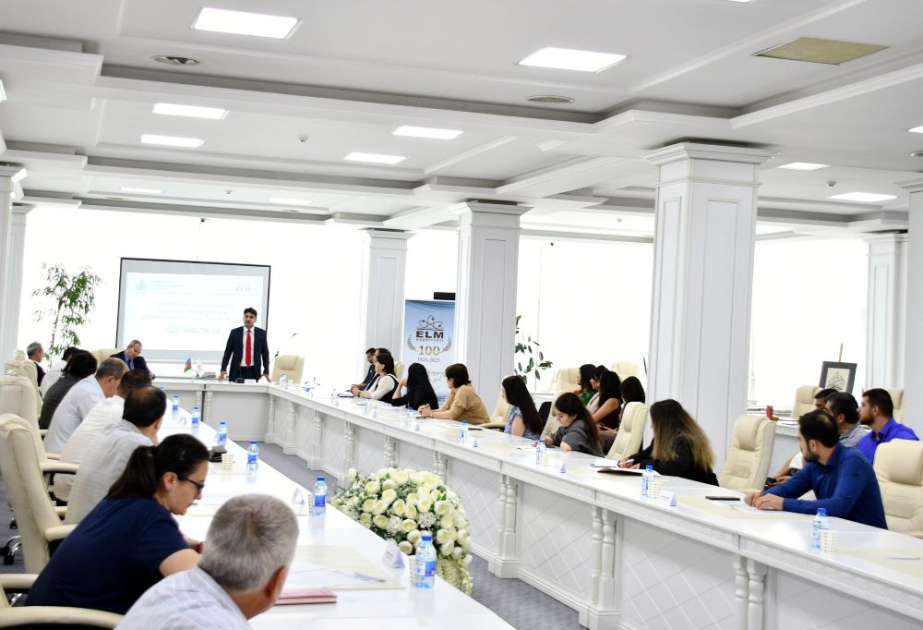 “İnformasiya, sənədləşdirmə, nəşriyyat və kitabxana işi” standartlaşdırma üzrə Texniki Komitənin ilk iclası keçirilib