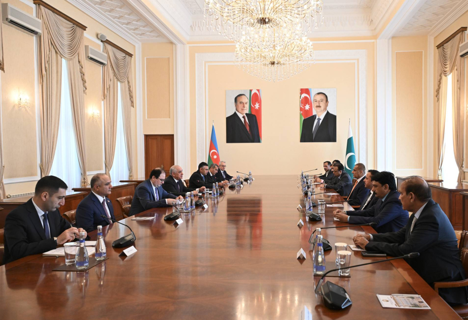 Baş nazir Əli Əsədov Pakistan Milli Assambleyasının sədri ilə görüşüb