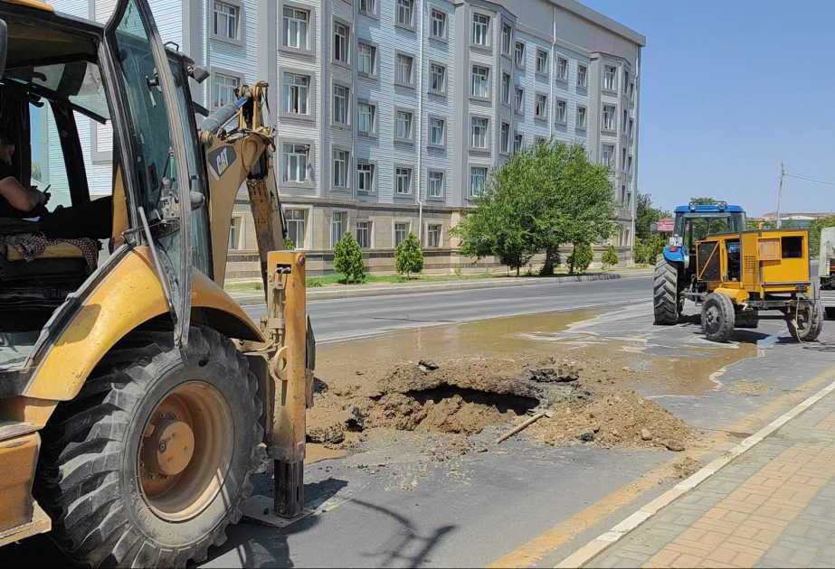Naxçıvan şəhərinin bəzi ərazilərinə içməli suyun verilişi dayandırılıb VİDEO