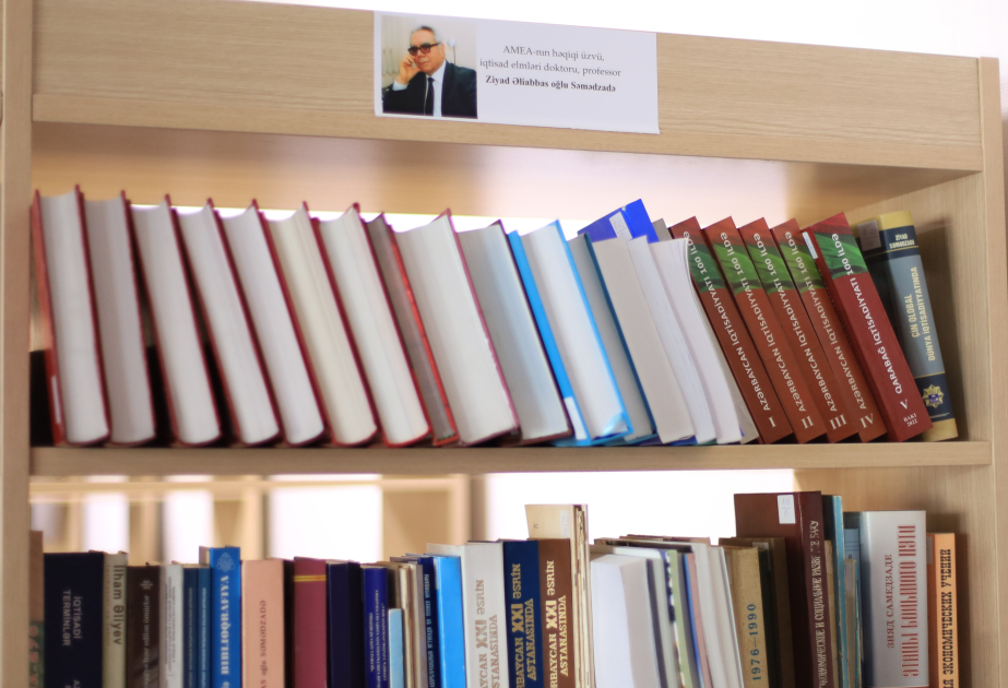 Mərkəzi Elmi Kitabxanada akademik Ziyad Səmədzadənin kitab kolleksiyası yaradılıb