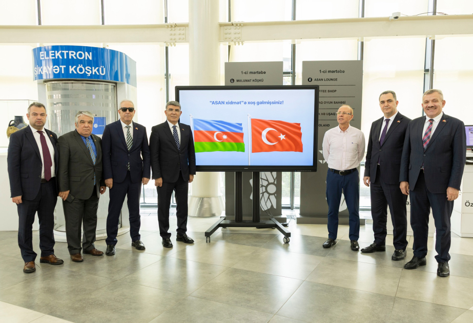 Türkiyənin Ali Məhkəməsinin sədr müavini "ASAN xidmət"də olub