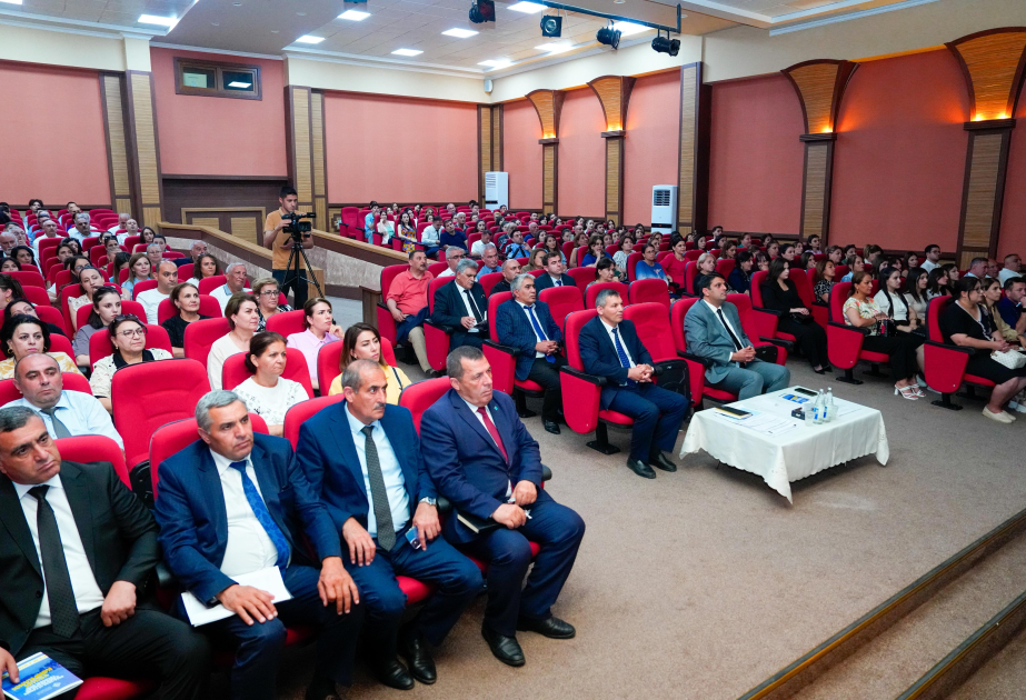 Naxçıvan Dövlət Universitetində 2024-2025-ci tədris ilinə aid təcrübələrin yekun konfransı keçirilib
