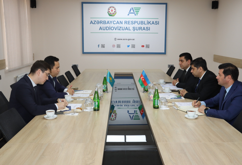 Azerbaijan and Kazakhstan explore cooperation among television and radio channels