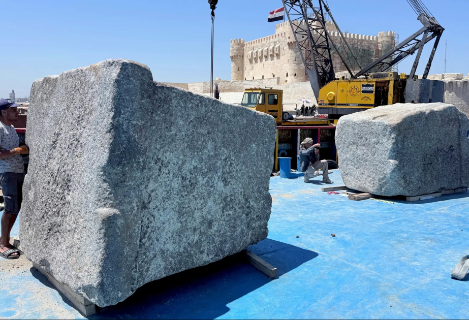Archäologen bergen Fundamentteile des Leuchtturms von Alexandria