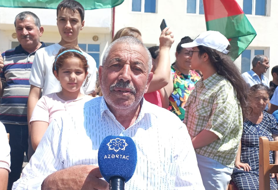 Xocalı sakini: Kədər və göz yaşları ilə tərk etdiyimiz torpaqlara qürur və sevinclə qayıtmışıq