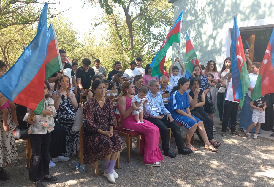 Great Return: 33 families relocated to Khanyurdu village in Khojaly district receive house keys