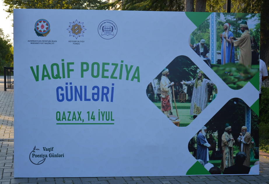 Qazaxda Vaqif Poeziya Günlərinin rəsmi açılış mərasimi olub VİDEO