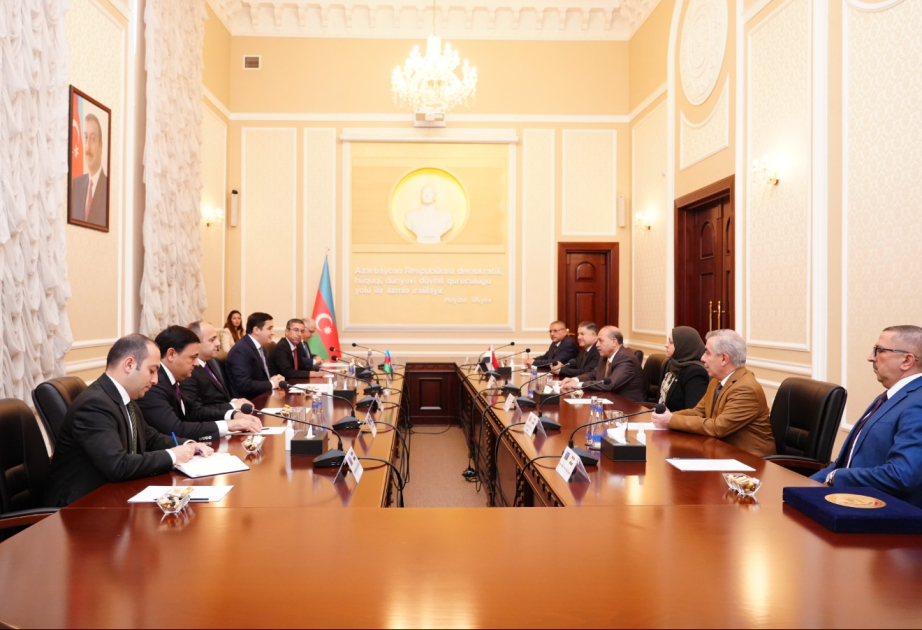 Azərbaycanın ədliyyə naziri İraq Federal Ali Məhkəməsinin sədri ilə görüşüb