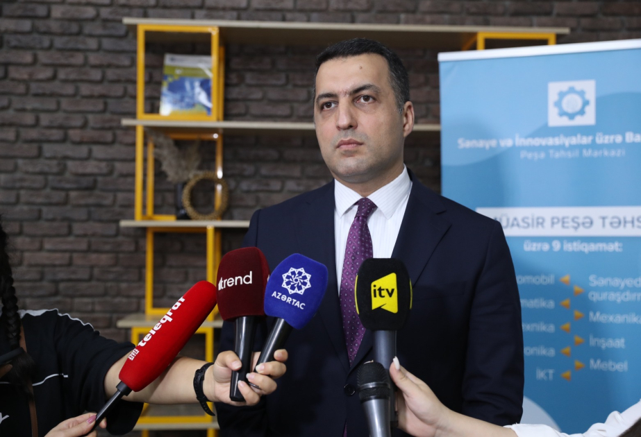 Ceyhun Kərəmov: Peşə təhsili müəssisələrinə qəbulda plan yerlərinin artırılması gözlənilir