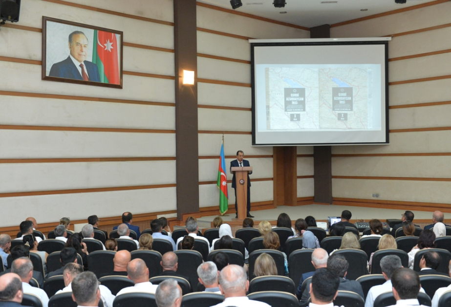 Lənkəranda “Qərbi Azərbaycan irsi” kitabının I cildinin təqdimatı keçirilib VİDEO