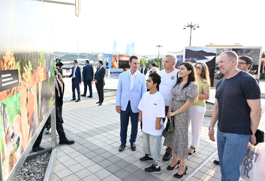 ليلى علييفا تشارك في افتتاح معرض الصور المخصّص للاحتفال بالذكرى المئوية لحماية الطبيعة في أذربيجان