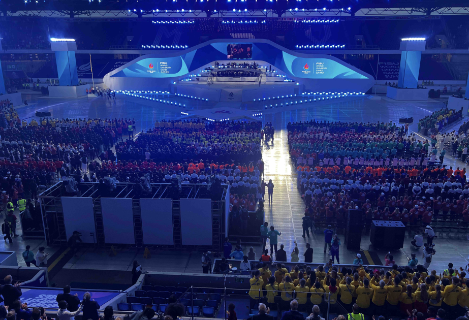 Germany’s Duisburg hosts opening ceremony of 2025 FISU World University Games