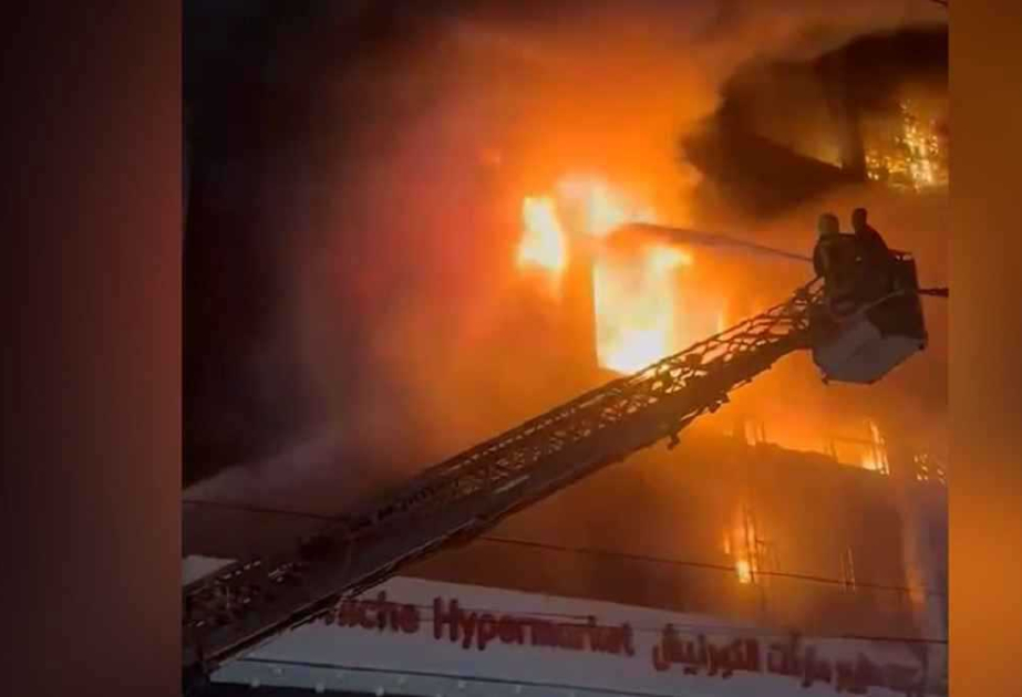 Nearly 50 people killed, injured in shopping center fire in eastern Iraq