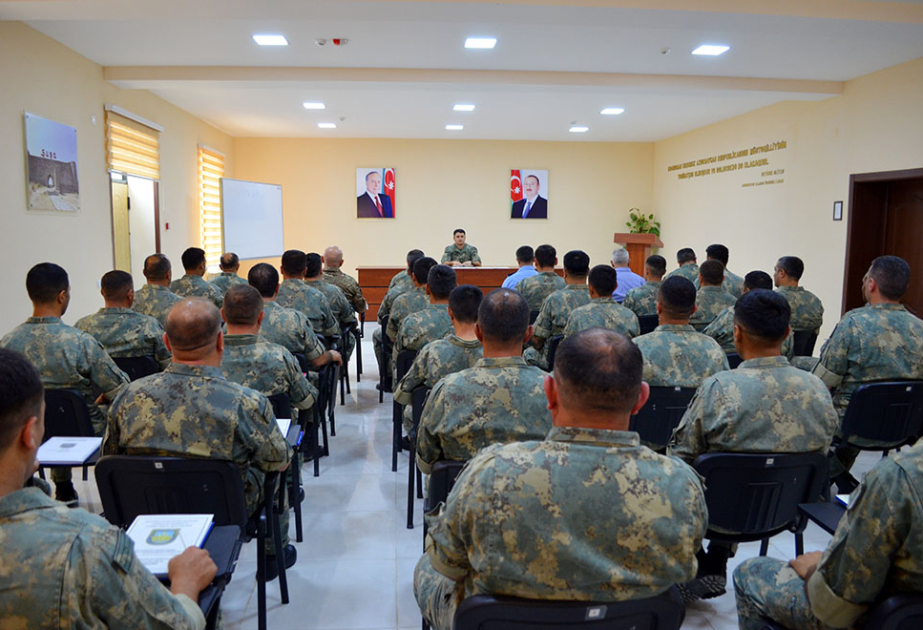 Azerbaijan Army holds training-methodical session with fire protection teams