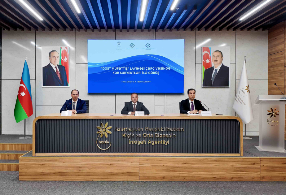 “DOST Müfəttiş” layihəsi çərçivəsində KOB subyektləri ilə görüş keçirilib