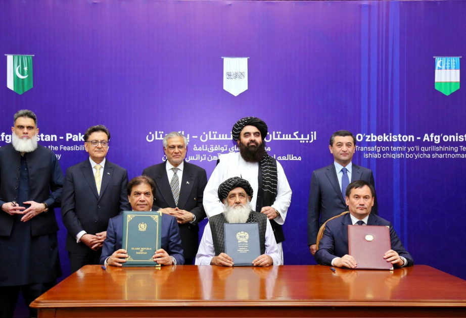 Özbəkistan, Pakistan və Əfqanıstan arasında Trans-Əfqan dəmir yoluna dair sənəd imzalanıb