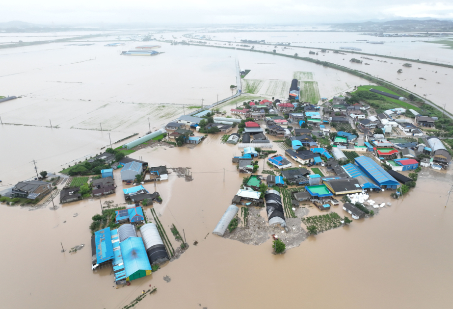 Pluies diluviennes en Corée du Sud: 4 morts, 1 disparu et plus de 5.000 déplacés jusqu'à présent